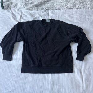 TNA Black Crewneck Sweater